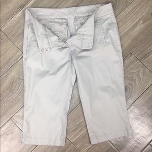 Ann Taylor Shorts - Ann Taylor khaki boardwalk Bermuda shorts size 10 Ann Taylor Shorts - Ann Taylor khaki boardwalk Bermuda shorts size 10